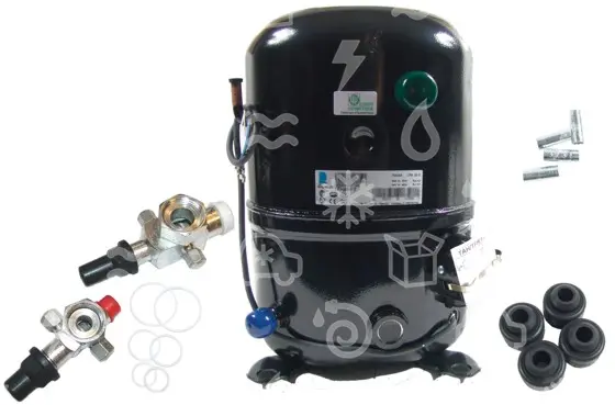 kompresor Tecumseh TFH4531Z, HBP - R404A, 400V, 50 Hz, 3 fáze, rotalock